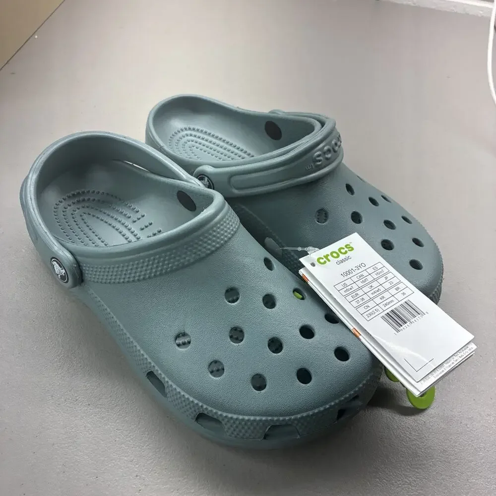 Crocs Classic Clog Pond Dusty Lilac Purple Men 5 Or Wmn 7 Casual Shoes 10001-3YO